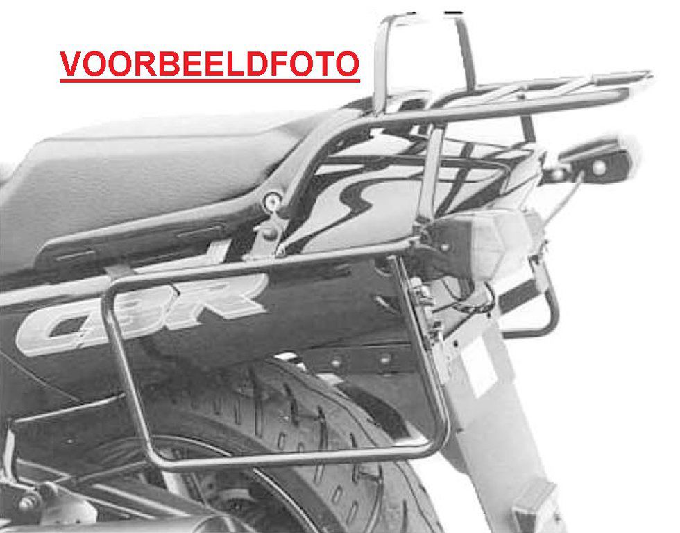 Hepco&Becker Topgepäckträger chrom für Honda CX500 A/B/SC