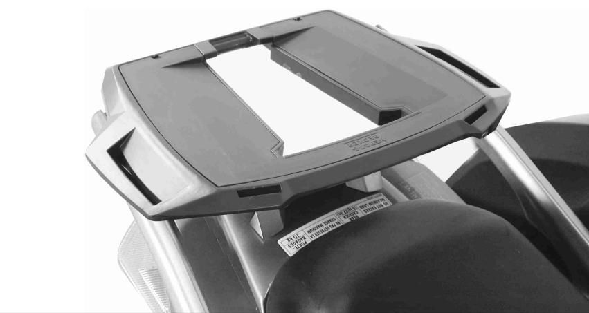 Hepco&Becker Topgepäckträger Alurack schwarz für Kawasaki GTR1400 ab 2007