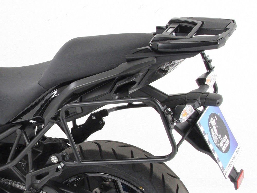 Hepco & Becker Gepäckträgerschloss dazu schwarz Kawasaki Versys 650 ab 2015
