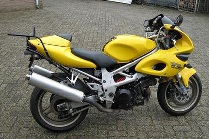 Hepco & Becker Topgepäckträger schwarz für Suzuki GSXR750 von 1996 bis 1999