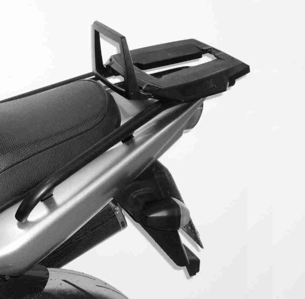 Hepco&Becker Topgepäckträger Alurack schwarz für Yamaha FZS1000 2001 bis 2005