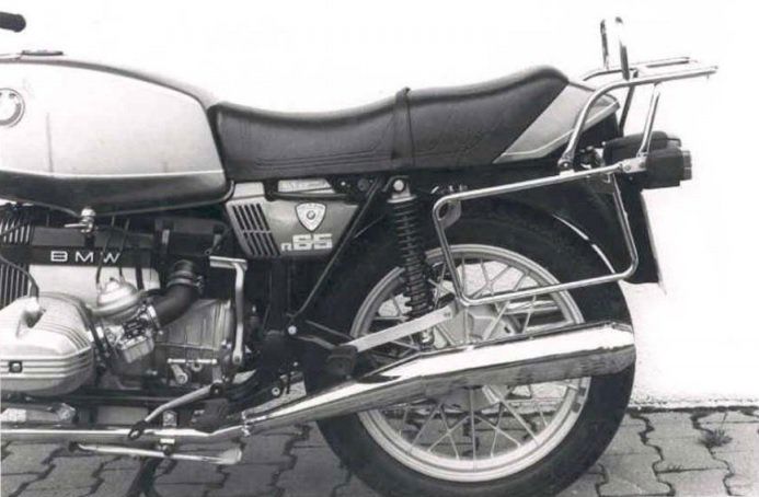 Hepco & Becker Schwarzer Gepäckträger BMW R45/ R65 ab 1985