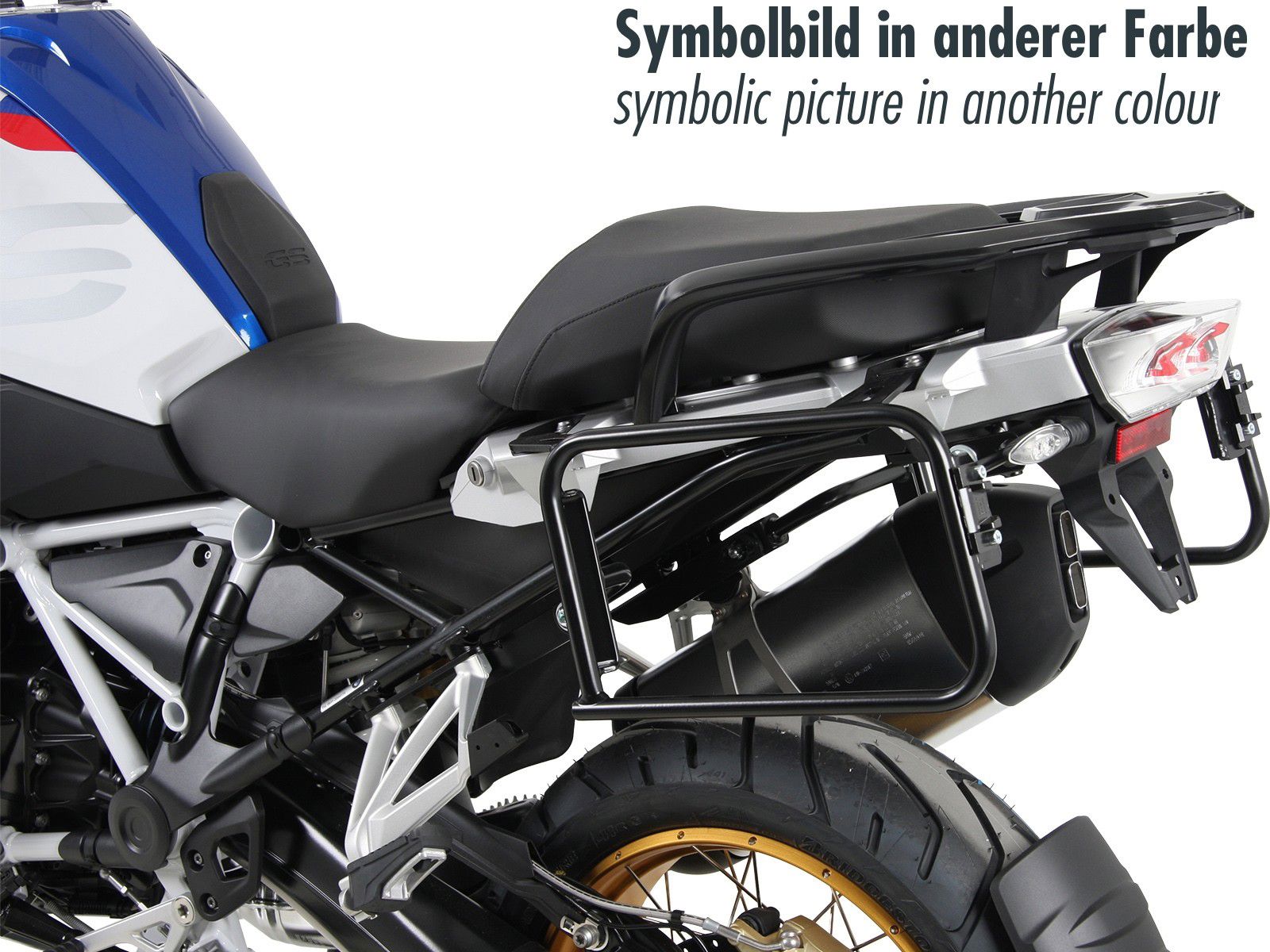Hepco & Becker Gepäckträgerschloss für silberne BMW R1250GS LC ab 2018