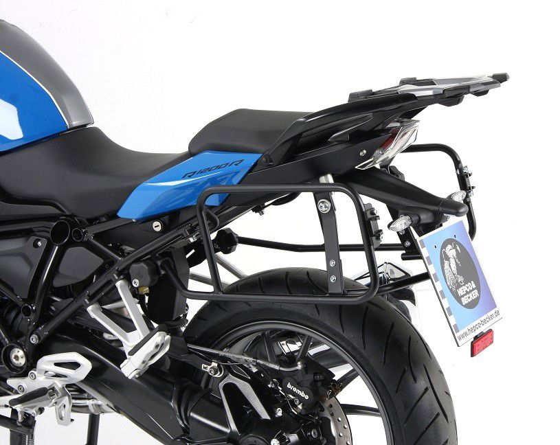 Hepco & Becker Gepäckträgerschloss dazu schwarz BMW R1200RS ab 2015 bis 2018