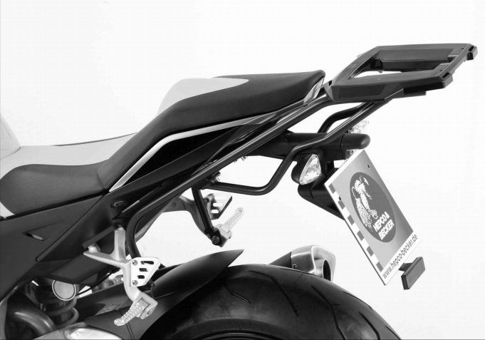 Hepco&Becker Topgepäckträger Alurack schwarz für Aprilia TUONO V4R von 2011 bis 2014 Tuono V4RR von 2015