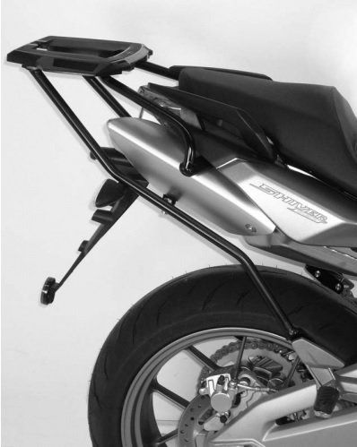 Hepco&Becker Topgepäckträger Alurack schwarz für Aprilia SL750 Shiver bis 2009 und GT bis 2009