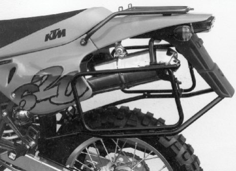 Hepco & Becker Topgepäckträger schwarz für KTM LC4 ADVENTURE von 1997 bis 1998