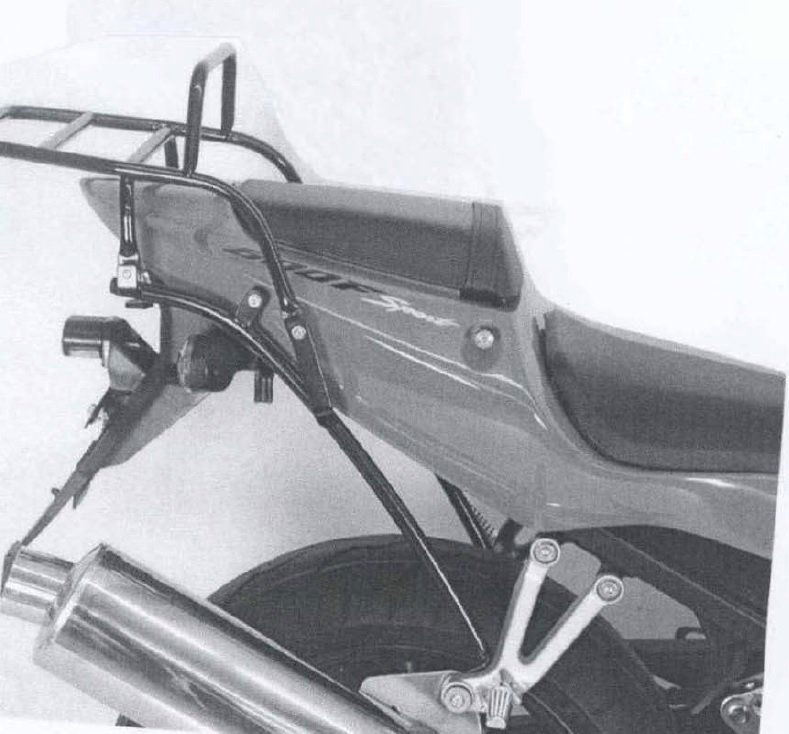 Hepco&Becker Topgepäckträger chrom für Honda VT750D2 Black Widow