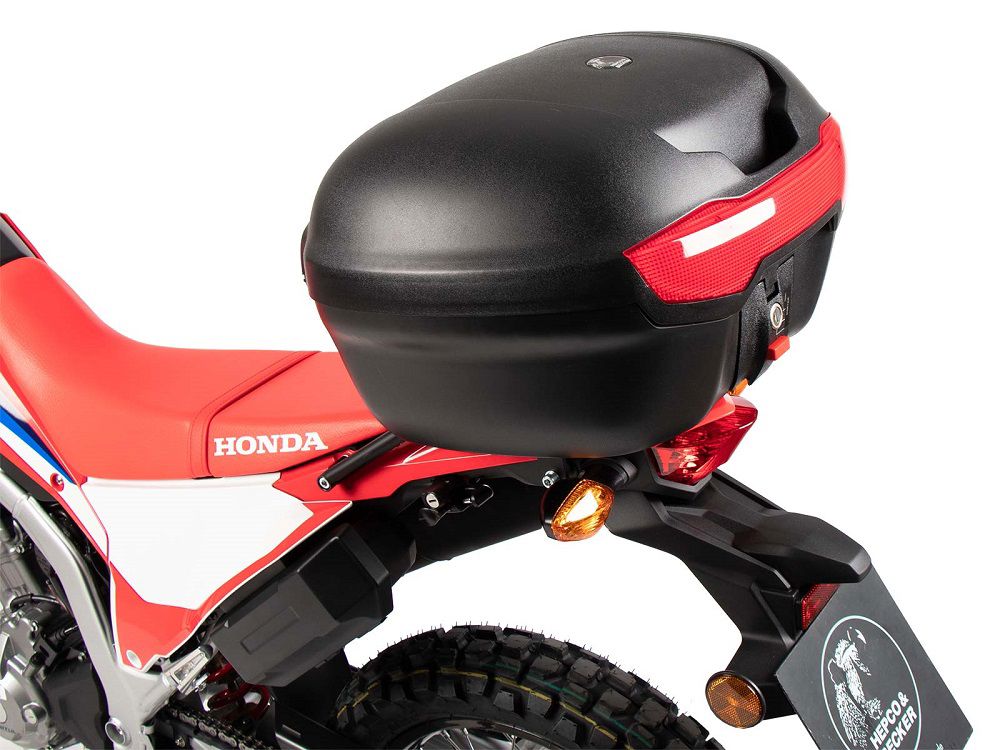 Hepco&Becker Topcase-Set Gepäckträger + TC40 Topcase schwarz für Honda CRF300 L ab 2021