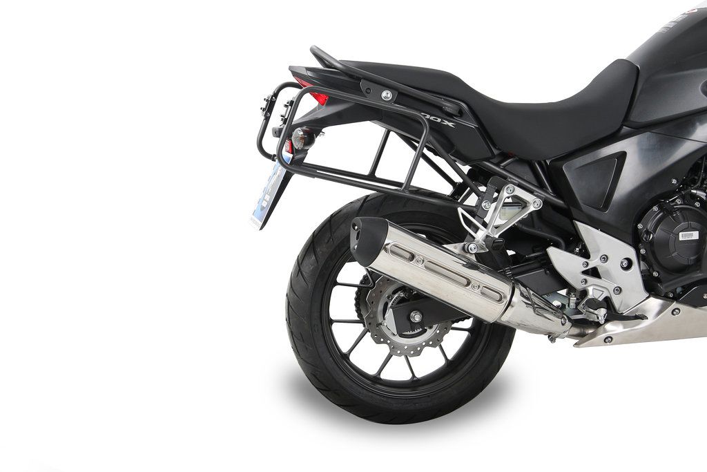 Hepco & Becker Gepäckträgerschloss dazu schwarz Honda CB500X ab 2013 bis 2016