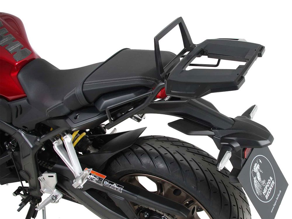 Hepco&Becker Topgepäckträger Alurack schwarz für Honda CBR650R von 2019 bis 2020