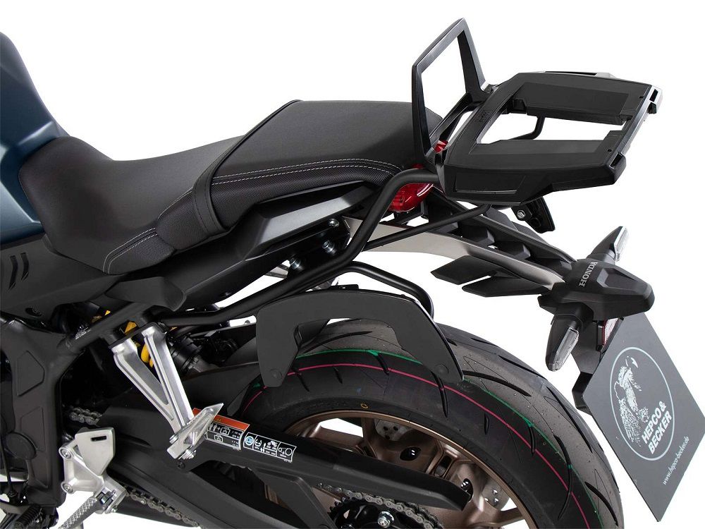 Hepco&Becker Topgepäckträger Alurack schwarz für Honda CB650R ab 2021