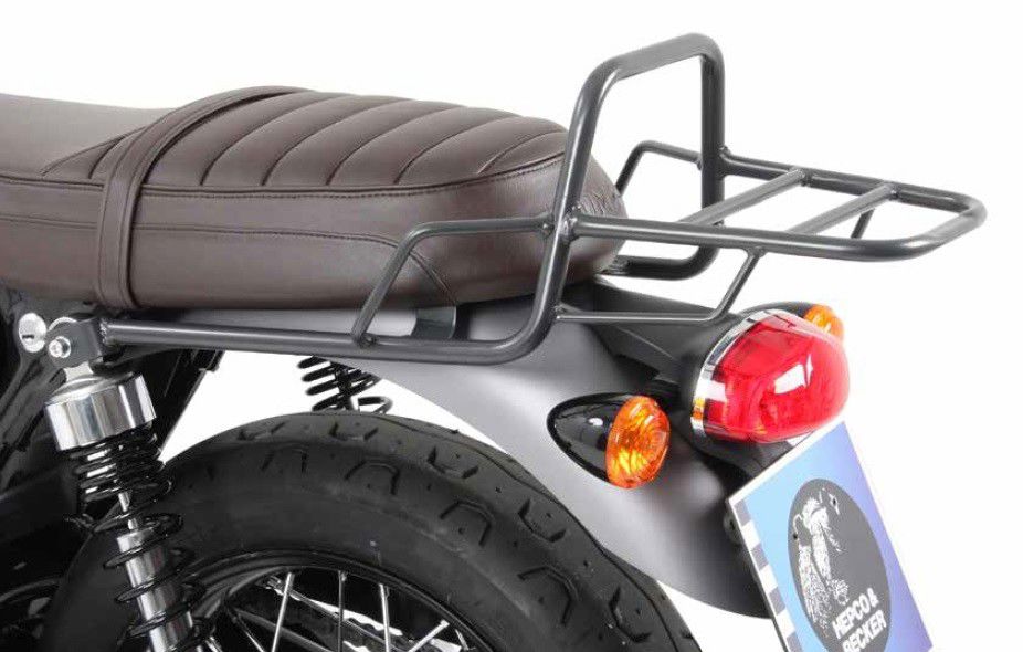 Hepco&Becker Topgepäckträger chrom für Triumph Bonneville T120 ab 2016