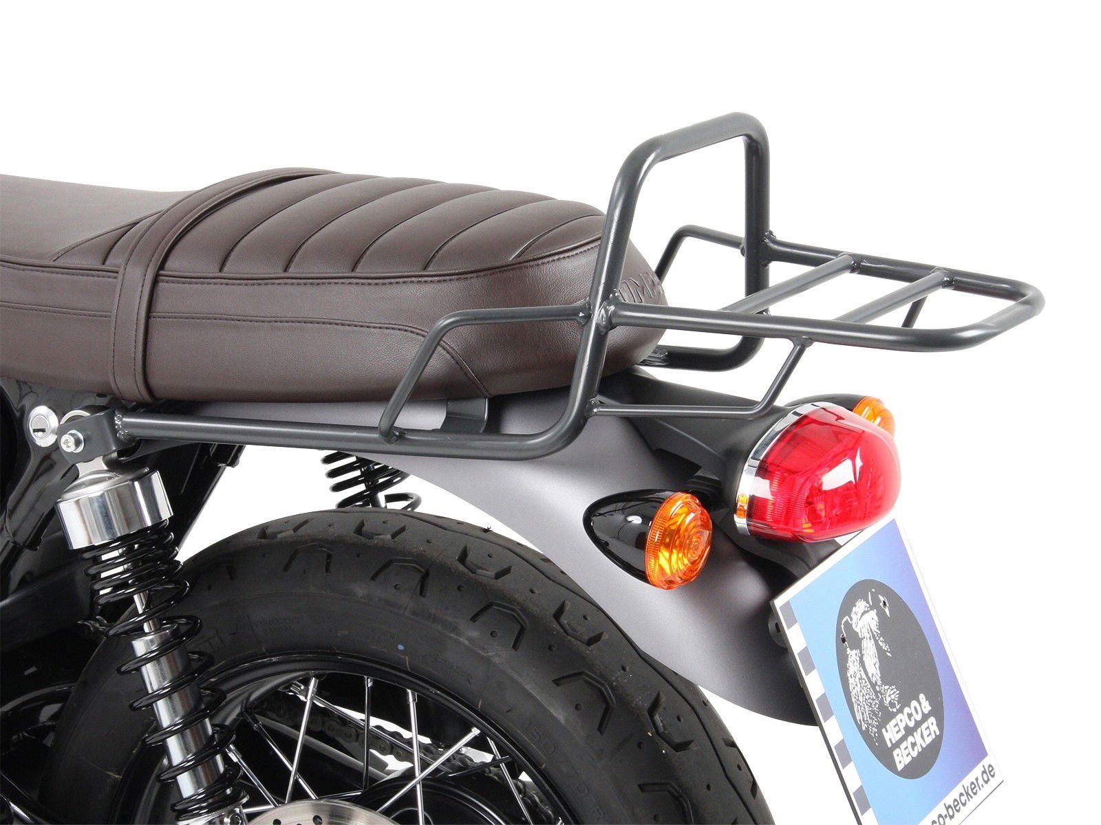 Hepco&Becker Topgepäckträger schwarz für Triumph Bonneville T100/ Black ab 2017