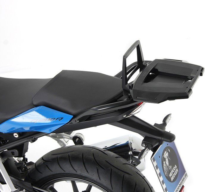 Hepco&Becker Toprack Alurack schwarz für BMW R1250RS ab 2019 (Montage auf Originalgepäckträger)