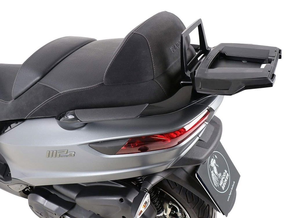 Hepco&Becker Topgepäckträger Alurack schwarz für Piaggio MP3 500 von 2015 bis 2021