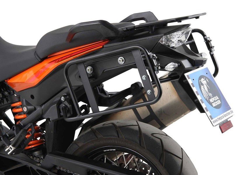 Hepco & Becker Gepäckträger Lock to it schwarz Asymmetrisch KTM 1090 Adventure ab 2017
