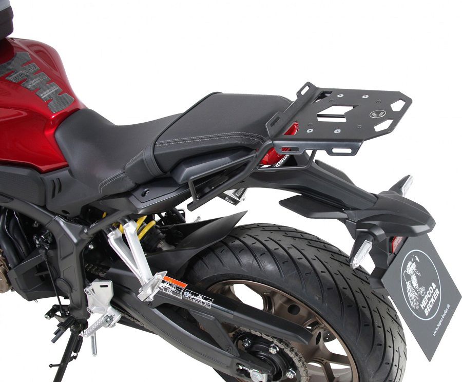 Hepco&Becker Topgepäckträger Minirack schwarz für Honda CBR650R von 2019 bis 2020