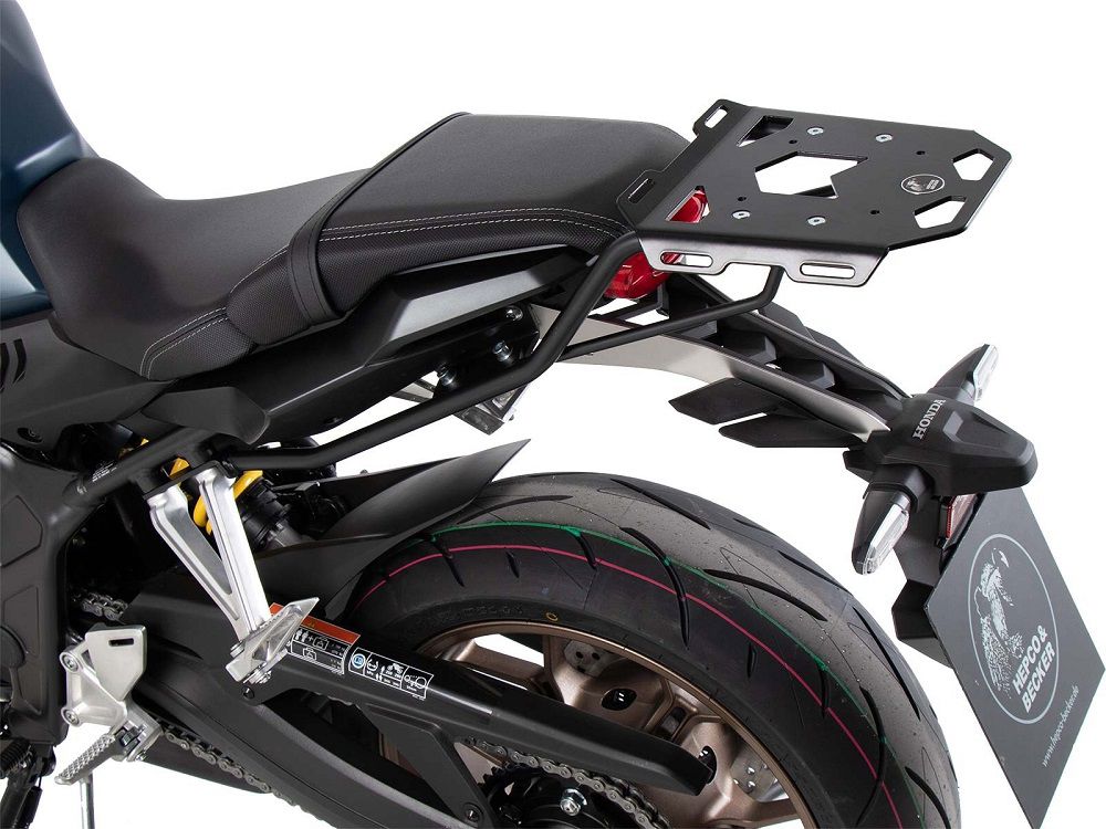 Hepco & Becker Topgepäckträger Mini Rack schwarz für Honda CB650R ab 2021