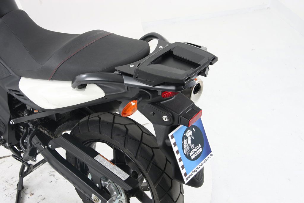 Hepco&Becker Topgepäckträger Easyrack schwarz für Suzuki DL650 von 2012 bis 2016