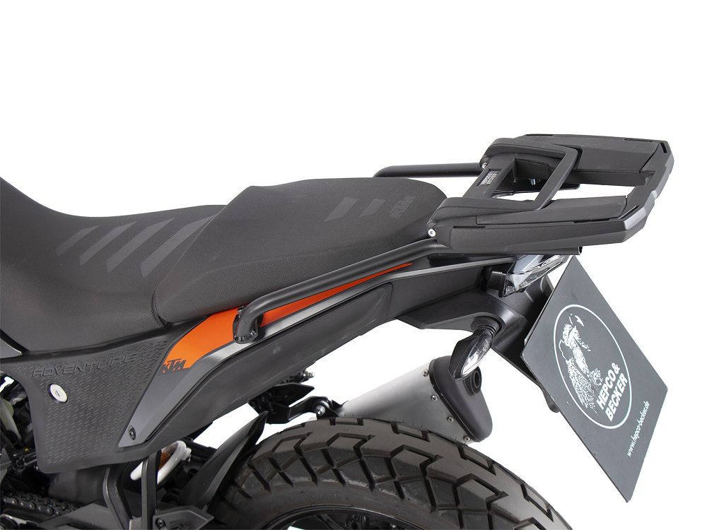 Hepco&Becker Topgepäckträger Easyrack schwarz für KTM 390 Duke ab 2017