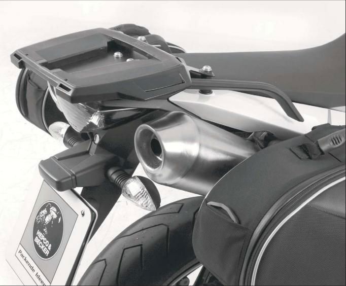 Hepco&Becker Topgepäckträger Easyrack schwarz für KTM 990 Supermoto/ R ab 2011