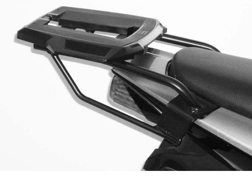 Hepco&Becker Topgepäckträger Easyrack schwarz für Honda CBF125 von 2008 bis 2015