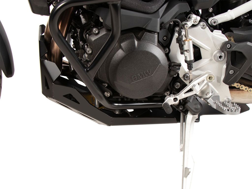 Hepco&Becker schwarzer Aluminium Kurbelgehäuseschutz für BMW F900GS ab 2024
