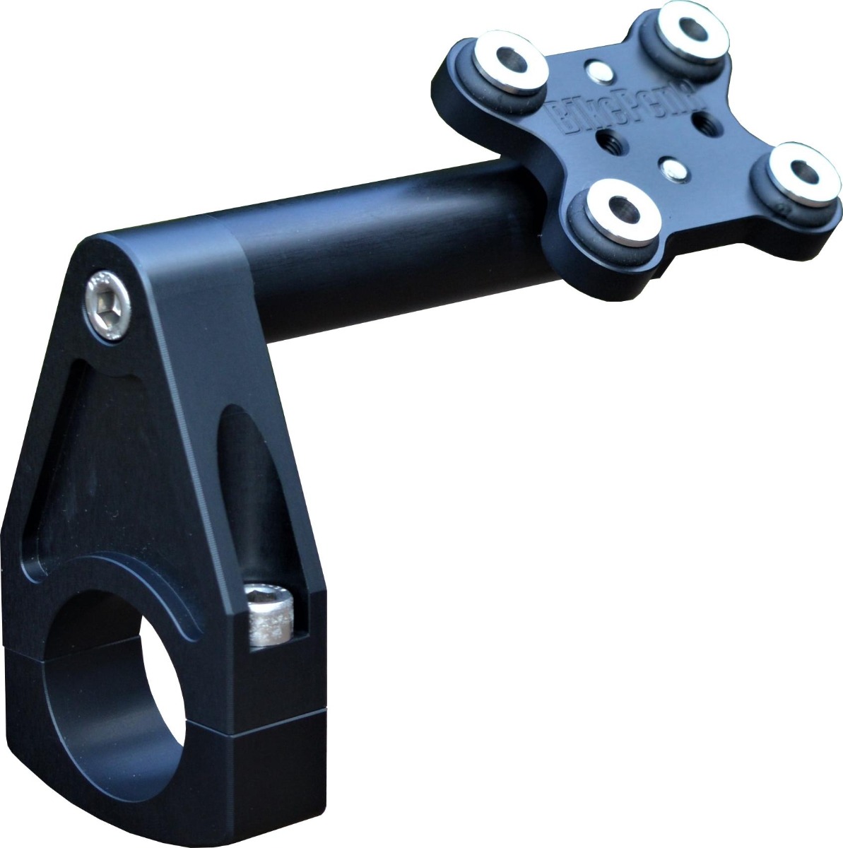 BikePenR GPS- und Navigationshalterung HD-2B für Harley Davidson Road King schwarz