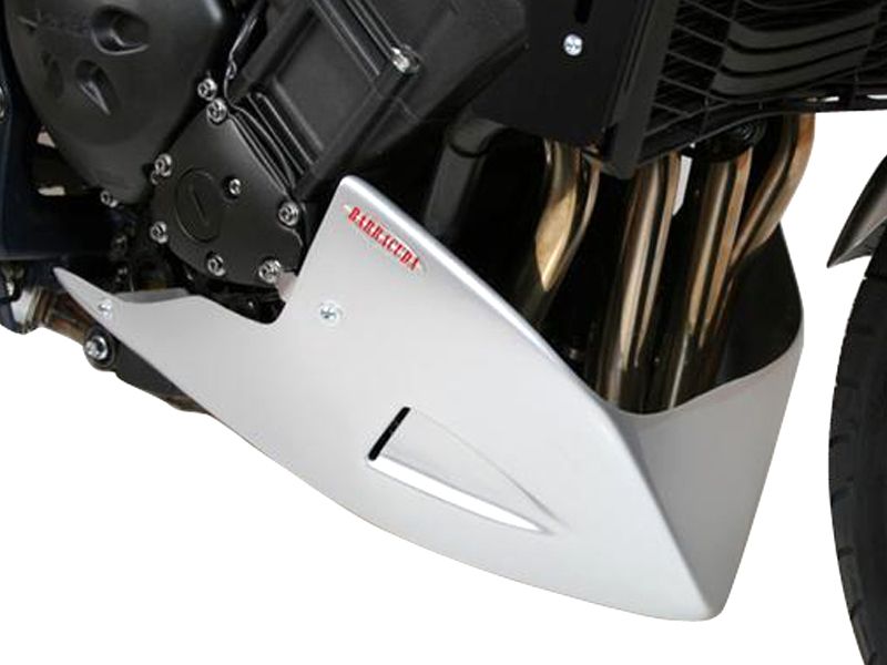 BARRACUDA Motorspoiler Triumph 1050 SPEED TRIPLE 2011-2015 silber