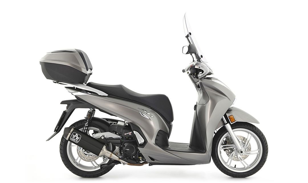 ARROW DARK Urban Motorrad Auspuff für Honda Forza 350 ab 2021