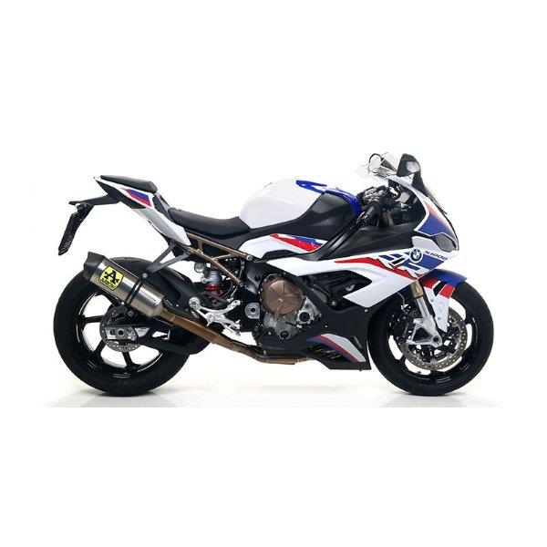 ARROW COMPETITION Komplette Titan-Motorradauspuffanlage mit RACE TECH-Endschalldämpfer für BMW S1000RR ab 2019