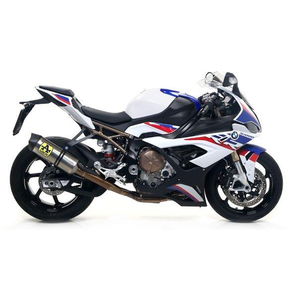 ARROW COMPETITION Komplette Motorradauspuffanlage aus Titan und Carbon Titan für BMW S1000RR ab 2019