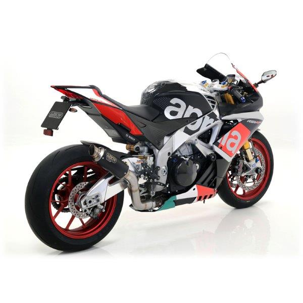 ARROW DARK GP2 Motorradauspuff für Aprilia RSV4RR/RF ab 2015