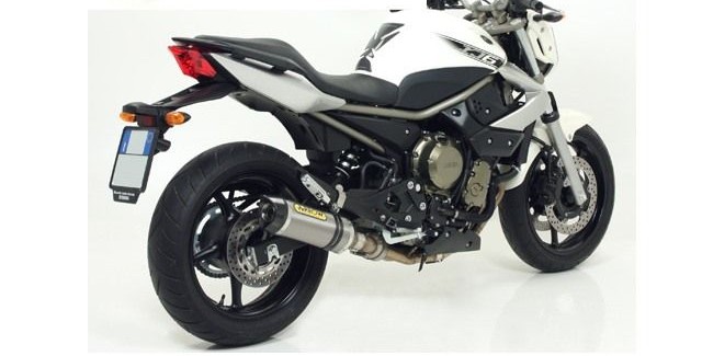 ARROW Dark Thunder Motorrad Auspuff für Yamaha XJ6/Diversion RJ19 RJ22 ab 2009