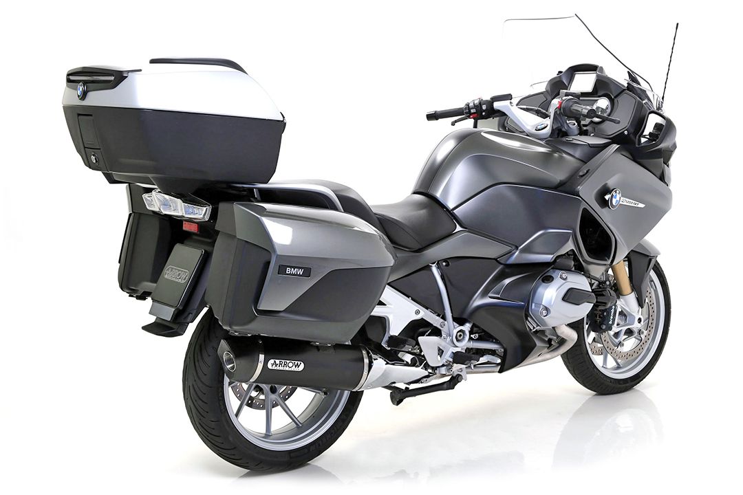 ARROW Dark RACE TECH Motorrad Auspuff für BMW R1200RT von 2014 bis 2016