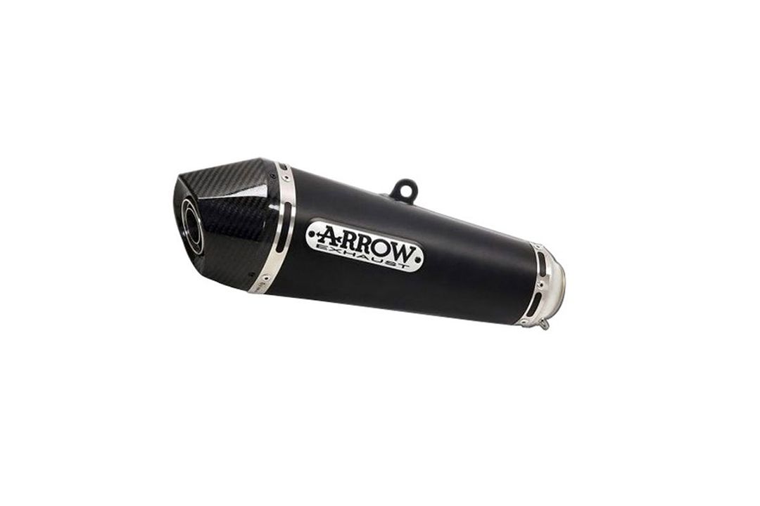 ARROW Dark XKONE Motorrad Auspuff für BMW R nineT Scrambler ab 2020