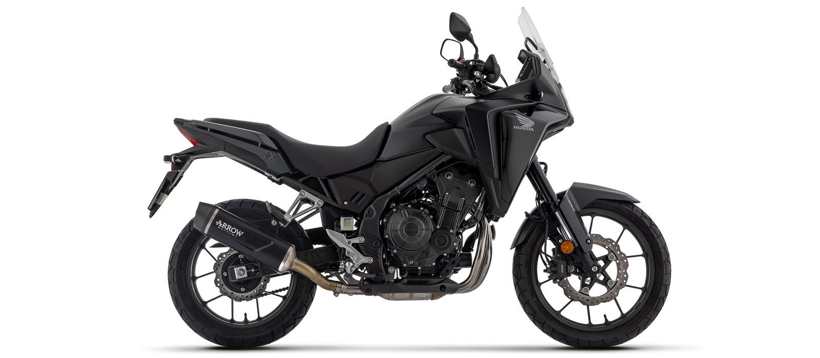 ARROW INDY RACE EVO Motorrad Auspuff für Honda NX500 und CB500 ab 2024