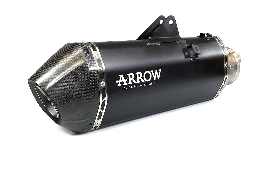 ARROW Dark SONORA Motorrad Auspuff für KTM 1290 Super Adventure S/R ab 2021