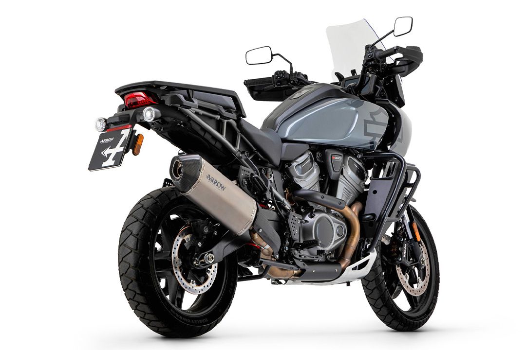 ARROW SONORA Motorrad Auspuff für Harley Davidson PAN AMERICA ab 2020