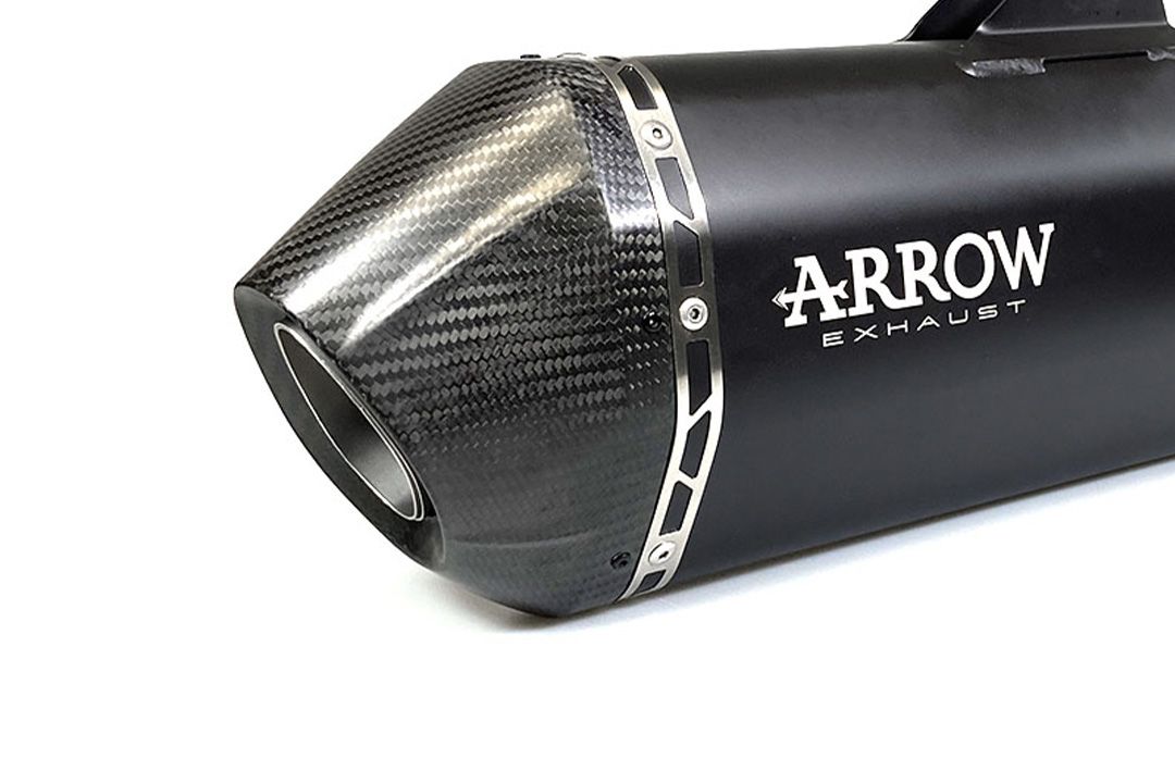 ARROW Dark SONORA Motorrad Auspuff für Husqvarna Norden 901 ab 2023