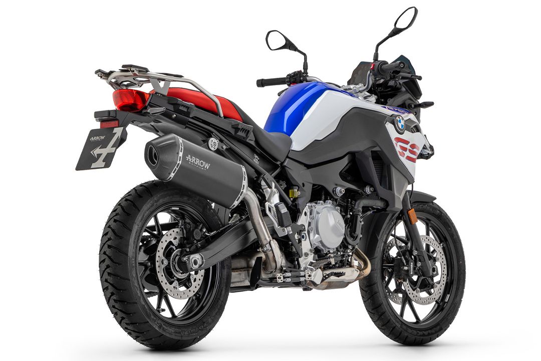 ARROW Dark SONORA Motorrad Auspuff für BMW F750 GS ab 2021