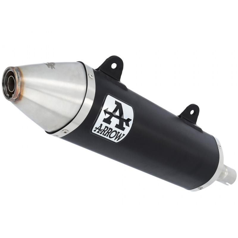 ARROW Dark Thunder Motorrad Auspuff für Yamaha XT660R/X DM01 ab 2004