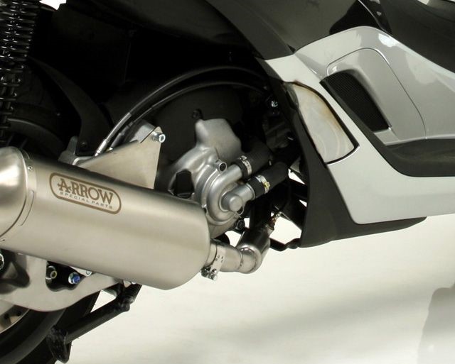 ARROW Krümmer ohne Katalysator für Piaggio MP3 400 ab 2007